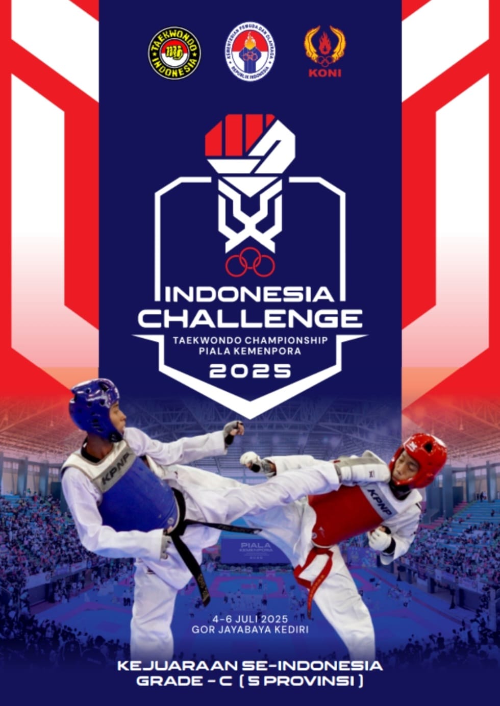 Ajang Pertarungan Prestasi Taekwondo di Tanah Air KOBAR TAEKWONDO ACADEMY X CENDEKIA